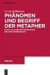 Phänomen und Begriff der Metapher - Vorschlag zur Systematisierung der Theoriegeschichte