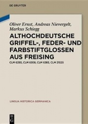 Althochdeutsche Griffel-, Feder- und Farbstiftgl - Clm 6293, Clm 6308, Clm 6383, Clm 21525