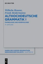 Althochdeutsche Grammatik I - Phonologie und Morphologie
