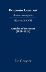Articles Et Brochures (1821-1824)