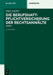 Die Berufshaftpflichtversicherung der Rechtsanwä - AVB-RSW