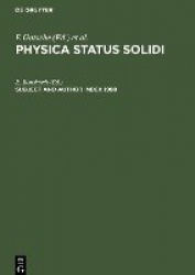 Subject and Author Index 1988 - Physica status solidi (b). Volumes 145 to 150. Physica status solidi (a). Volumes 105 to 110.