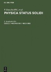Subject and Author Index 1985 - Physica Status Solidi (b). Volumes 127 to 132. Physica Status Solidi (a) Volumes 87 to 92