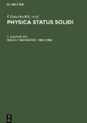 Subject and Author Index 1982 - Physica status solidi (b), Volumes 109–114. Physica status solidi (a), Volumes 69 to 74