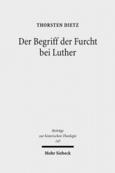 Der Begriff der Furcht bei Luther