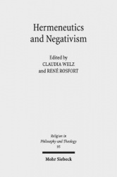 Hermeneutics and Negativism - Existential Ambiguities of Self-Understanding