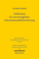 Sanktionen bei vorvertraglicher Informationspflichtverletzung - Eine Untersuchung am Beispiel des elektronischen Geschäftsverkeh