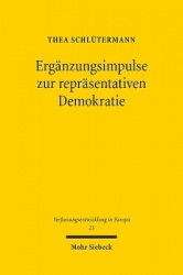 Ergänzungsimpulse zur repräsentativen Demokratie - Ein deutsch-französischer Verfassungsvergleich