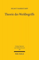 Theorie des Werkbegriffs