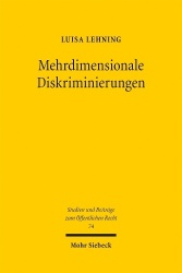 Mehrdimensionale Diskriminierungen - Rechtliche Erfassung von Intersektionalität und Benachteiligungsstrukturen am Beispiel von 