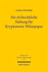 Die zivilrechtliche Haftung für Kryptowerte-Whitepaper