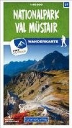 Kümmerly+Frey Wanderkarte 37 Nationalpark Val Müstair 1:40.000
