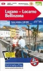 Velokarte 18 Lugano, Locarno, Bellinzona 1:60.000