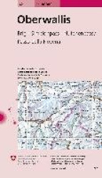Swisstopo 1 : 100 000 Oberwallis