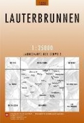 Swisstopo 1 : 25 000 Lauterbrunnen