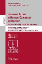 Universal Access in Human-Computer Interaction. Access to Learning, Health and Well-Being - 9th International Conference, UAHCI 
