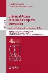 Universal Access in Human-Computer Interaction. Access to the Human Environment and Culture - 9th International Conference, UAHC
