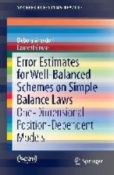 Error Estimates for Well-Balanced Schemes on Simple Balance Laws : One-Dimensional Position-Dependent Models