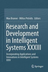 Research and Development in Intelligent Systems XXXIII : Incorporating Applications and Innovations in Intelligent Systems
