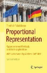 Proportional Representation - Apportionment Methods and Their Applications