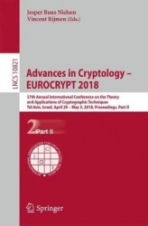 Advances in Cryptology – EUROCRYPT 2018 - 37th Annual International Conference on the Theory and Applications of Cryptographic T