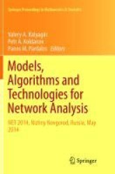 Models, Algorithms and Technologies for Network Analysis - NET 2014, Nizhny Novgorod, Russia, May 2014