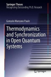 Thermodynamics and Synchronization in Open Quantum Systems