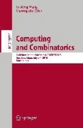 Computing and Combinatorics - 24th International Conference, COCOON 2018, Qing Dao, China, July 2-4, 2018, Proceedings