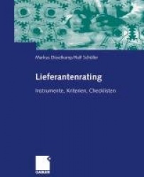 Lieferantenrating - Instrumente, Kriterien, Checklisten