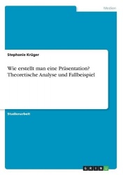Wie erstellt man eine Präsentation? Theoretische Analyse und Fallbeispiel