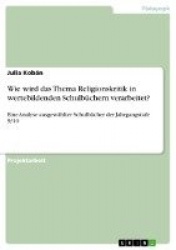 Wie wird das Thema Religionskritik in wertebildenden Schulbüchern verarbeitet?