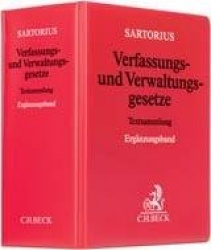 Verfassungs- und Verwaltungsgesetze 1 der Bundesrepublik Deutschland. Ergänzungsband (ohne Fortsetzungsnotierung). Inkl. 69. Erg
