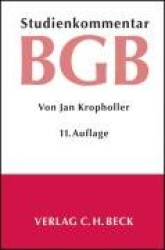 Studienkommentar Bürgerliches Gesetzbuch (BGB)