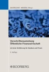 VorschriftensammlungÖffentliche Finanzwirtschaft