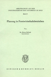 Planung in Forstwirtschaftsbetrieben.