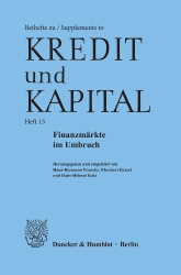 Finanzmärkte im Umbruch.