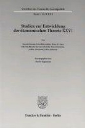 Wissen / The Knowledge Economy - Studien Zur Entwicklung Der Okonomischen Theorie XXVI