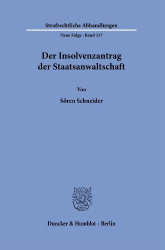Der Insolvenzantrag der Staatsanwaltschaft