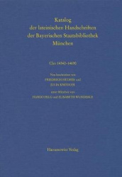 Katalog Der Lateinischen Handschriften Der Bayerischen Staatsbibliothek Munchen. Die Handschriften Von St. Emmeram in Regensburg