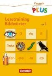 Lesetraining Bildwörter Heft 1