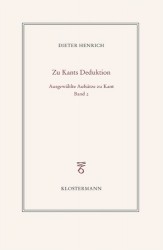 Ausgewählte Schriften zur Philosophie Kants