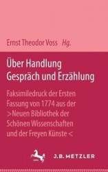 Über Handlung Gespräch und Erzählung : Neun Bibliothek der Schönen Wissenschaften und der Freyen Künste<