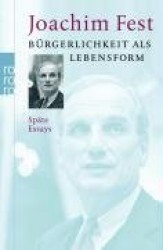 Bürgerlichkeit als Lebensform