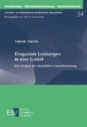 Disquotale Leistungen in eine GmbH