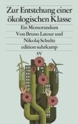 Zur Entstehung einerökologischen Klasse