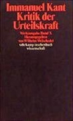 Kritik der Urteilskraft