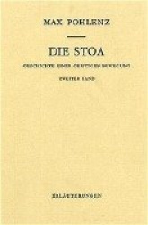 Die Stoa. Band 2