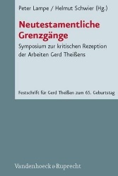 Novum Testamentum et Orbis Antiquus / Studien zur Umwelt des Neuen Testaments - Symposium zur kritischen Rezeption der Arbeiten 