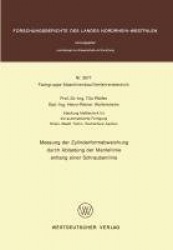 Messung der Zylinderformabweichung durch Abtastung der Mantellinie entlang einer Schraubenlinie