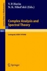 Complex Analysis and Spectral Theory - Seminar, Leningrad 1979/80